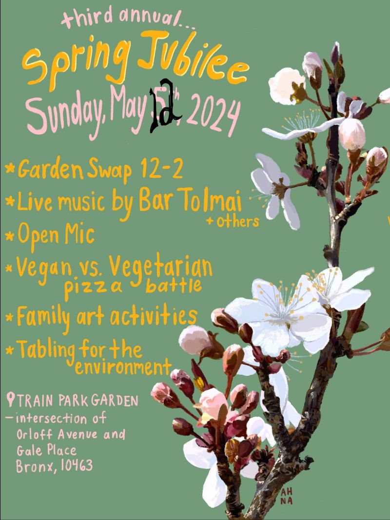 Spring Jubilee May 12th at the Amalgamated train park